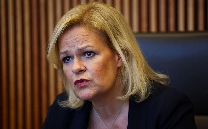 nancy faeser krankheit